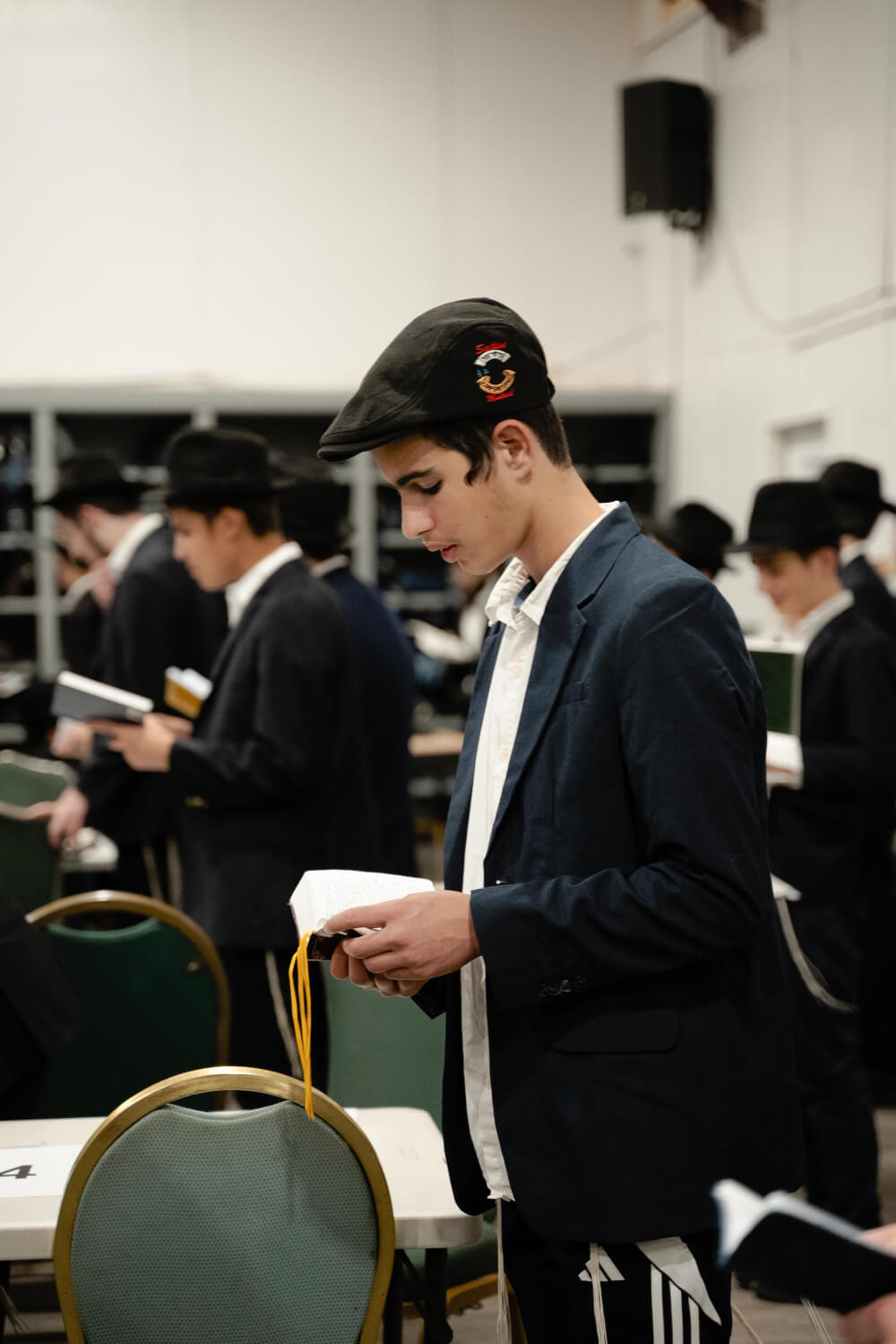 First Mincha in 8th grade